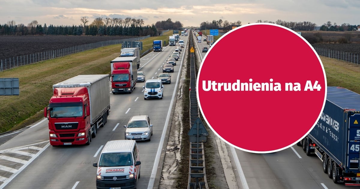 Uwaga! Wypadek na A4 - utrudnienia w rejonie Wrocławia