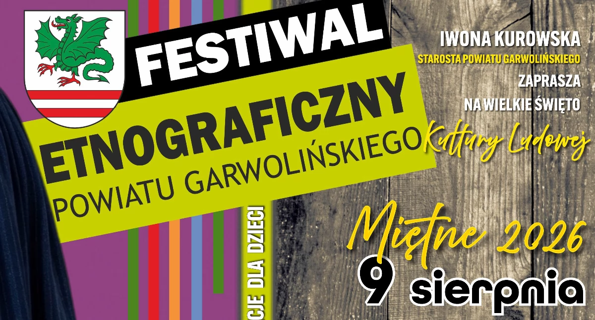 V Festiwal Etnograficzny Powiatu Garwolińskiego. Muzyka, regionalne smaki i koncert zespołu Milano
