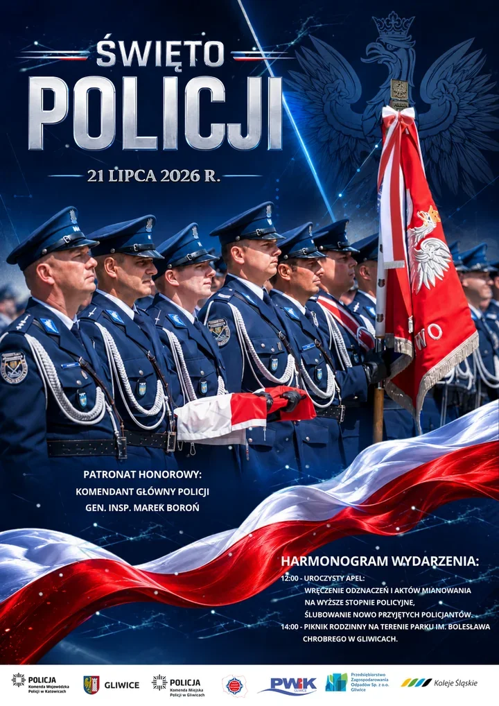 W Gliwicach policyjne święto przed PreZero Areną - będą atrakcje