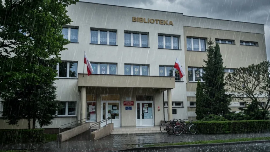 W krotoszyńskiej bibliotece będą magazynować deszczówkę!