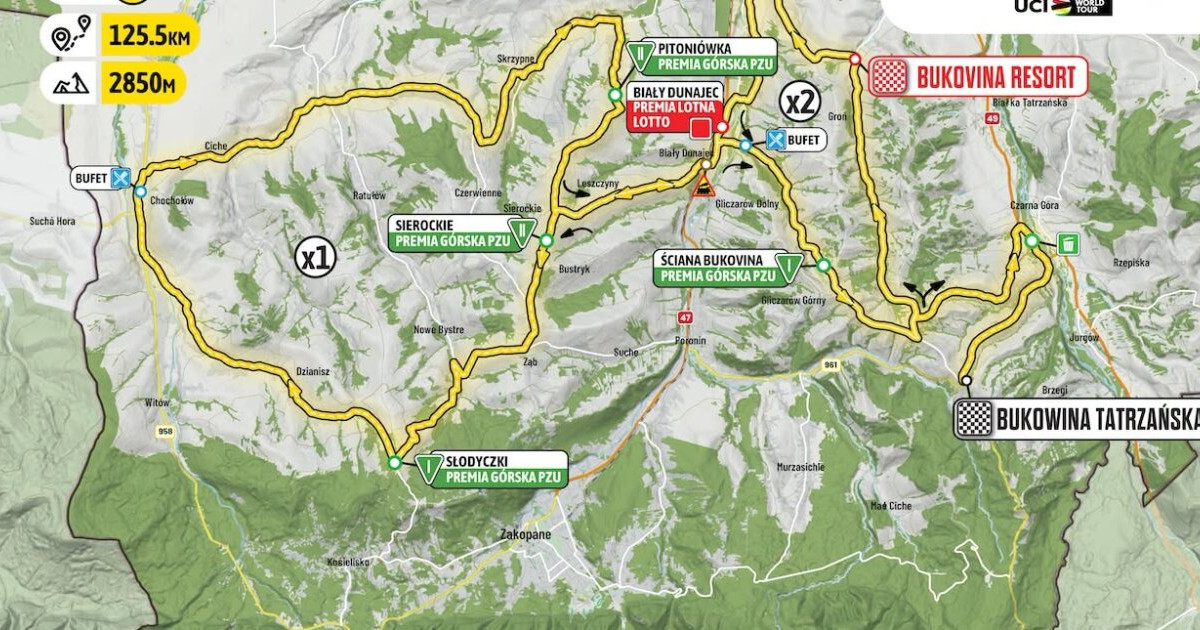 W sobotę wyścig Tour de Pologne. Kierowcy muszą się liczyć z utrudnieniami
