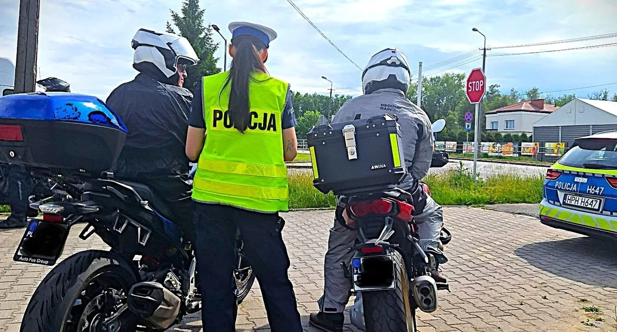 W ten weekend policyjne działania „Motocykle”