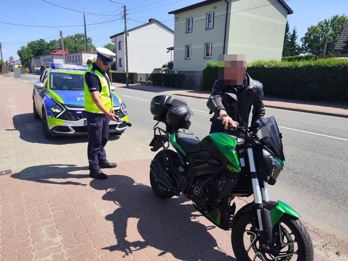 W weekend policyjna akcja “Motocykl”