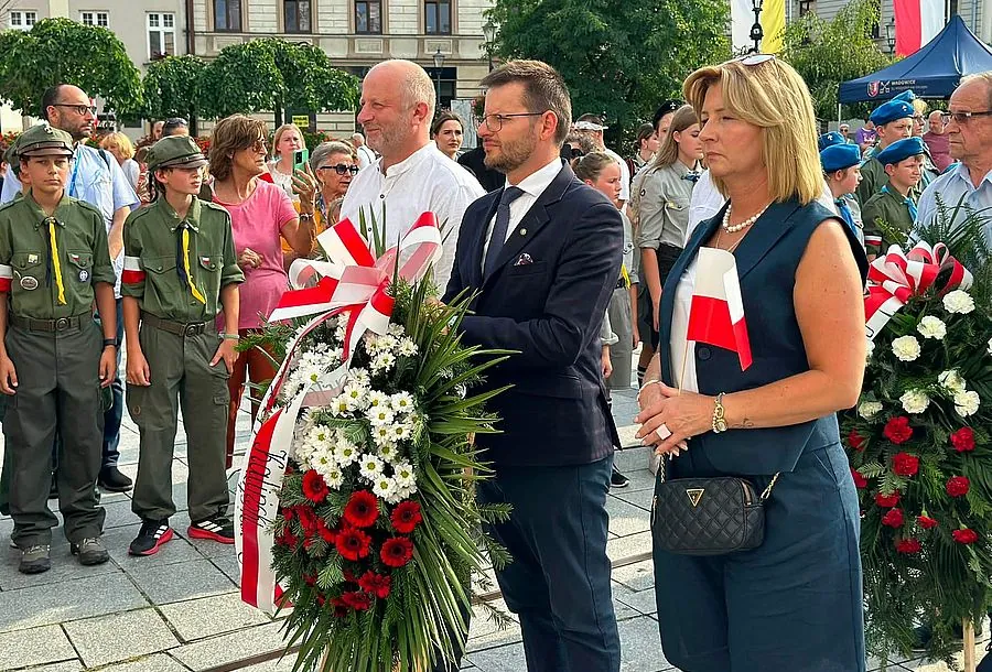 Wadowice oddały hołd bohaterom. Uroczyste obchody 82. rocznicy Powstania Warszawskiego