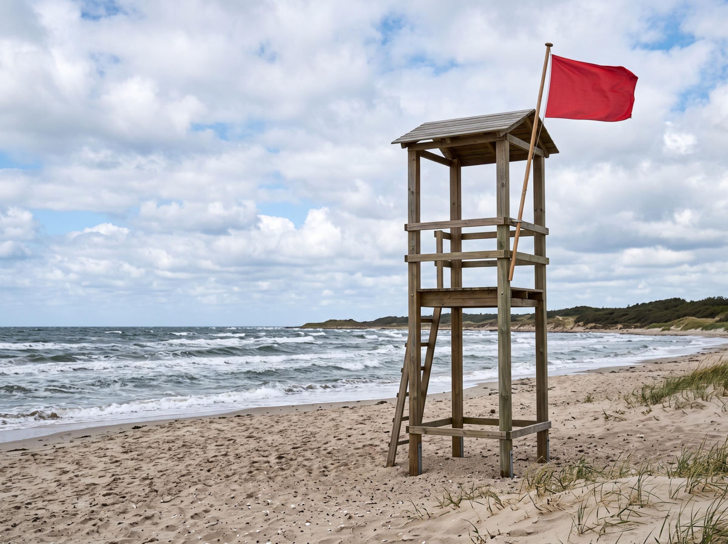 wakacje 2026 Sinice Chałupy. Czy można się kąpać w Chałupach 09.07? Flaga, warunki pogodowe