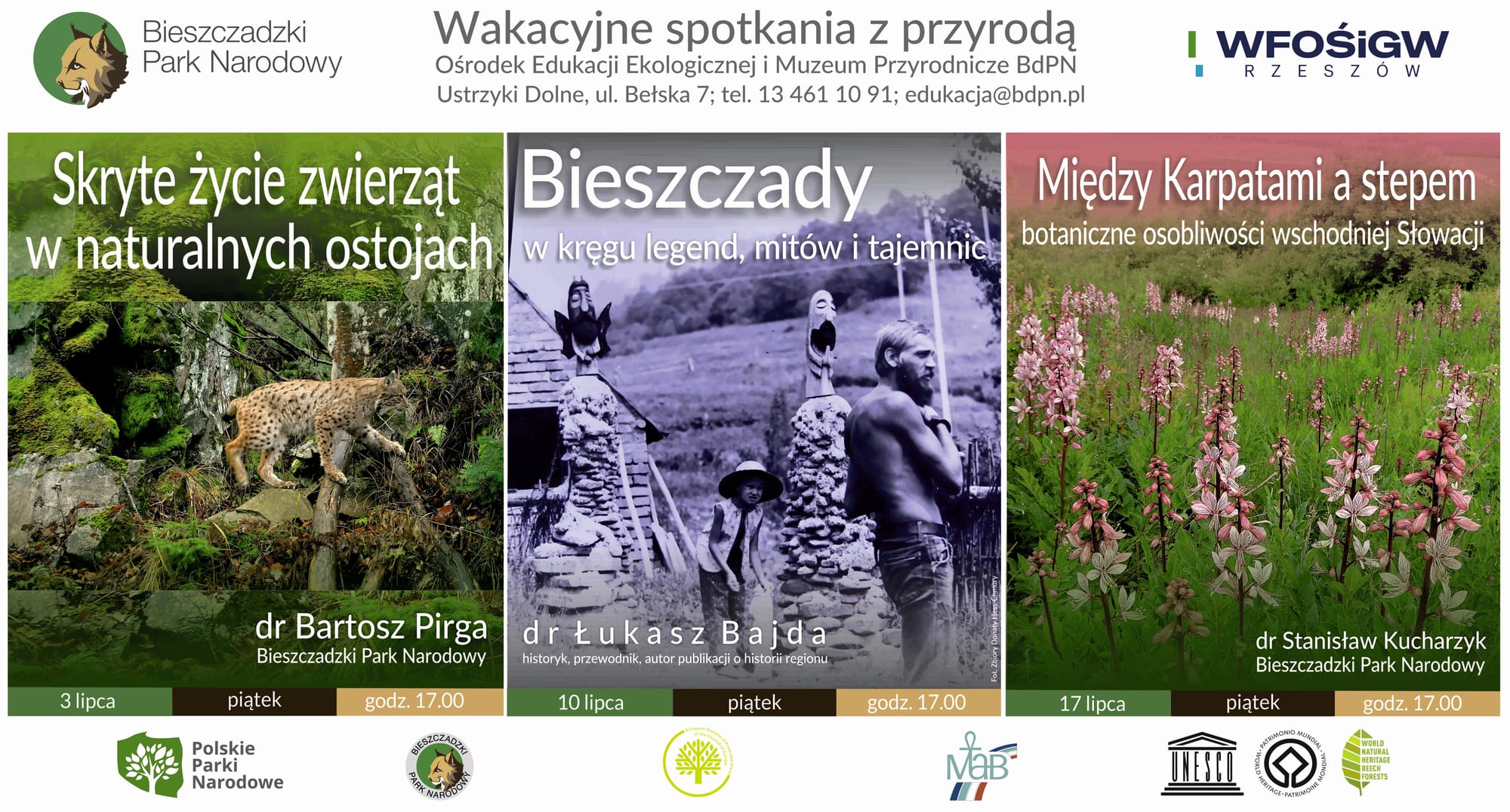 "Wakacyjne spotkania z przyrodą" w Muzeum Przyrodniczym