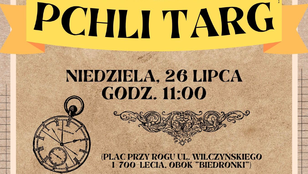 Wakacyjny Pchli Targ w Łukowie