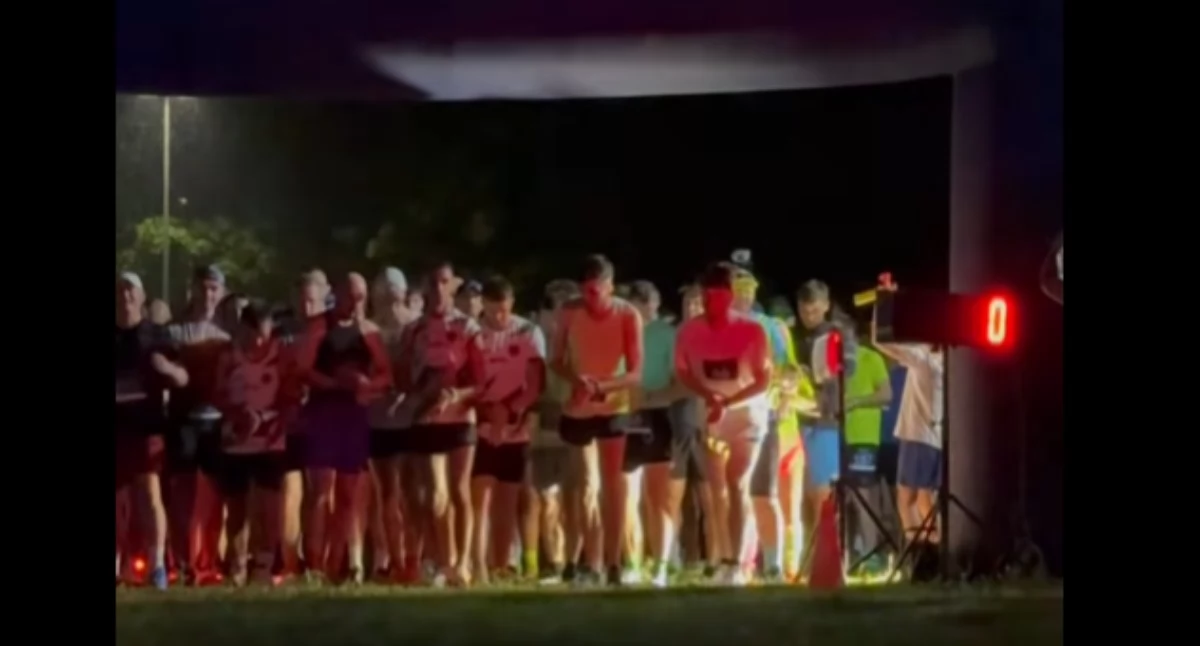 wczoraj Pobiegli 5 km nocą