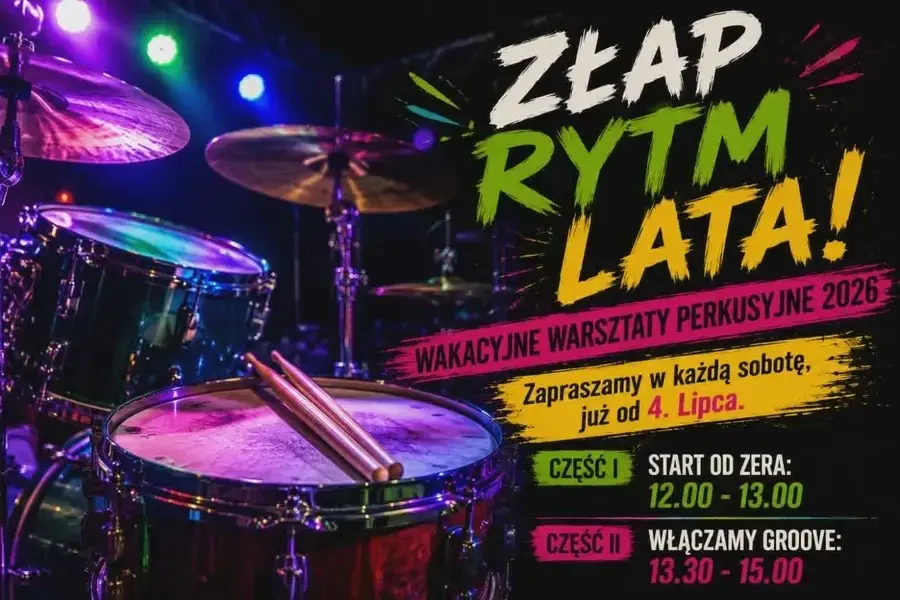 Złap Rytm Lata! Warsztaty perkusyjne