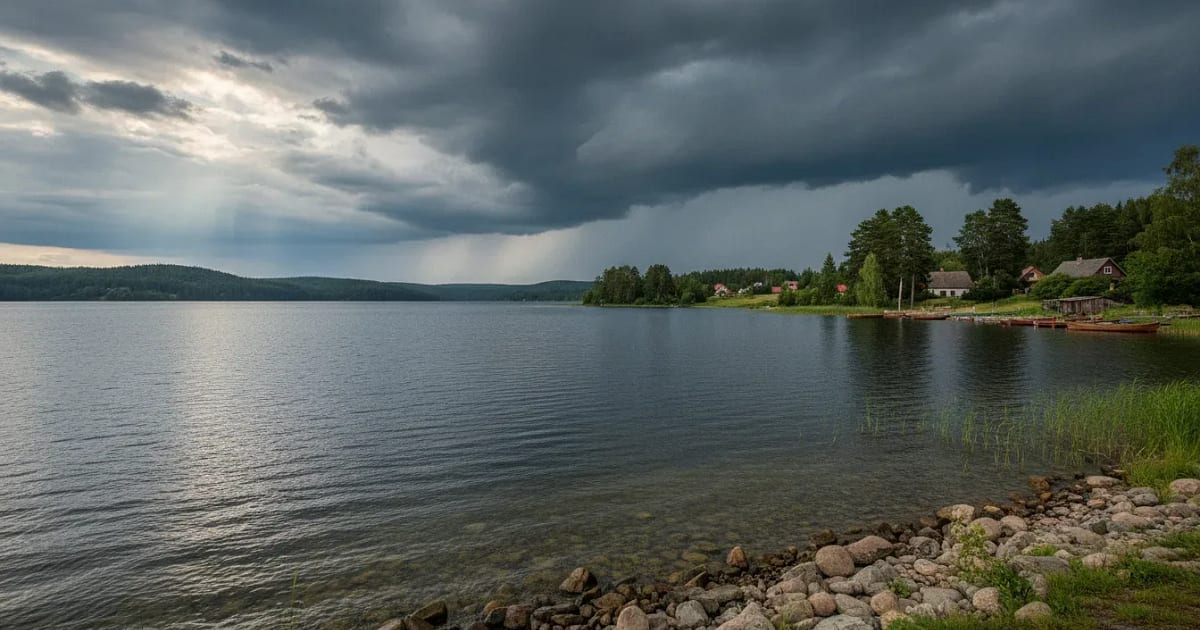 Weekendowe Ochłodzenie i Deszcz na Kaszubach i w Trójmieście (18-19 Lipca)