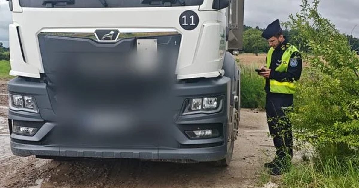 Wejherowo: kontrole ciężarówek Truck i TIR. Mandaty, zatrzymane dowody i kierowcy bez uprawnień