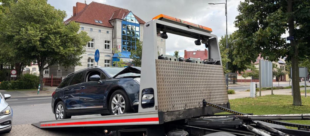 WIADOMOŚCI Wągrowiec. Kierowca miał 2,8 promila i próbował uciec z miejsca zdarzenia