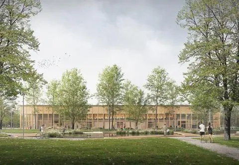 Ruszy budowa hali sportowej, zrujnowany stadion musi czekać