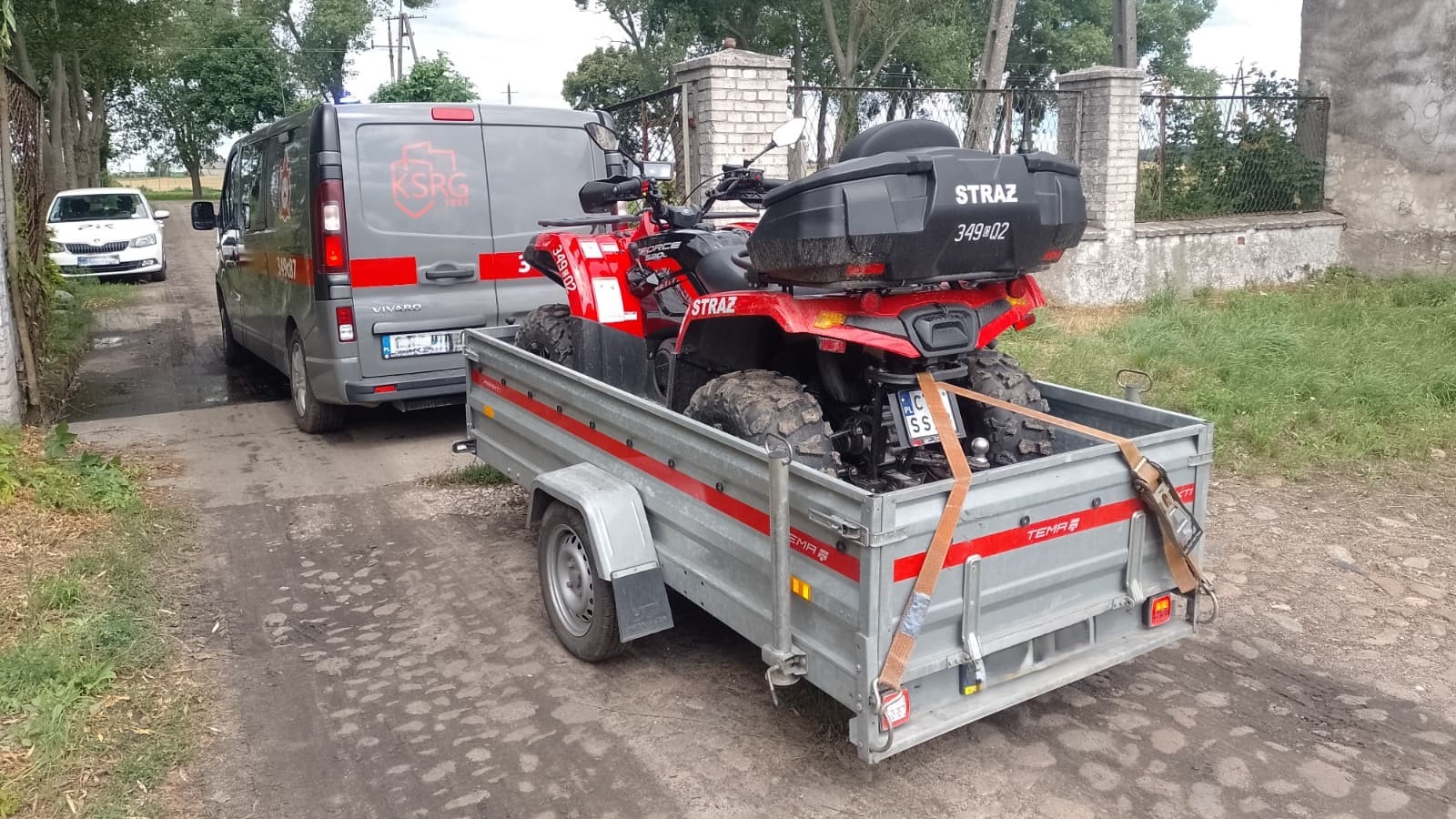 Większość byków, które uciekły z gospodarstwa w gminie Chełmża, została schwytana. Poszukiwania trwają