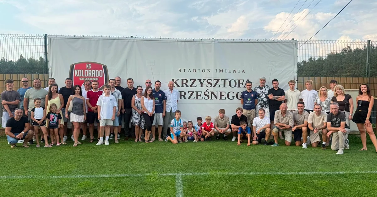 Wielkie święto w KS Kolorado! Krzysztof Rześny skończył 80 lat, a stadion zyskał patrona
