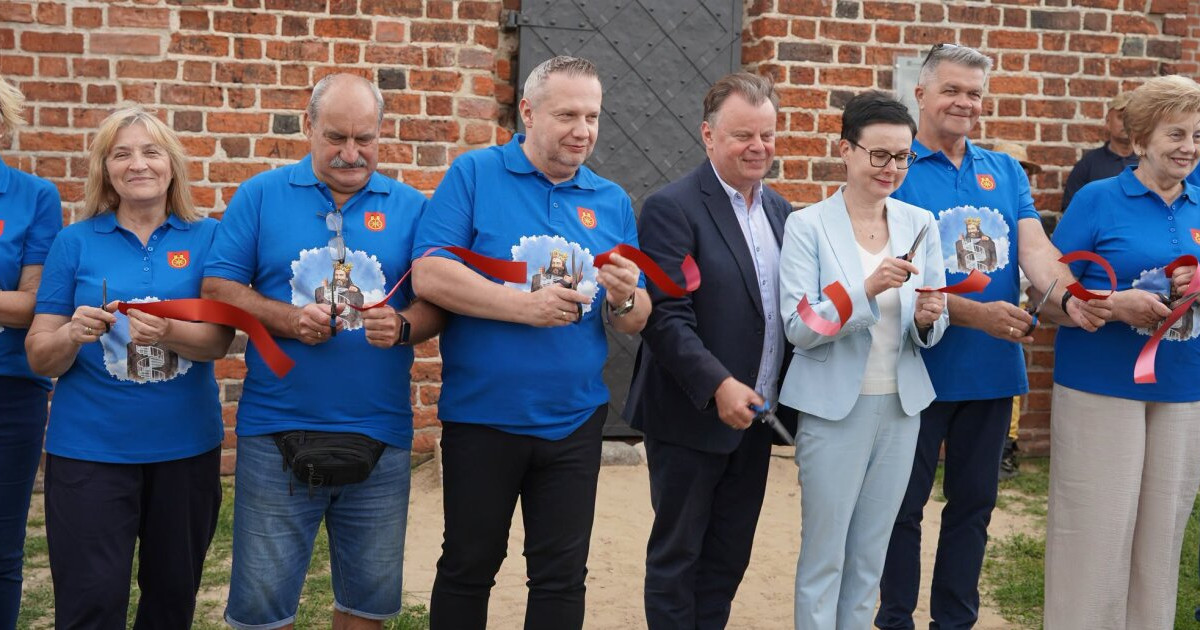 Wieża zamku w Kole uroczyście otwarta dla mieszkańców i turystów