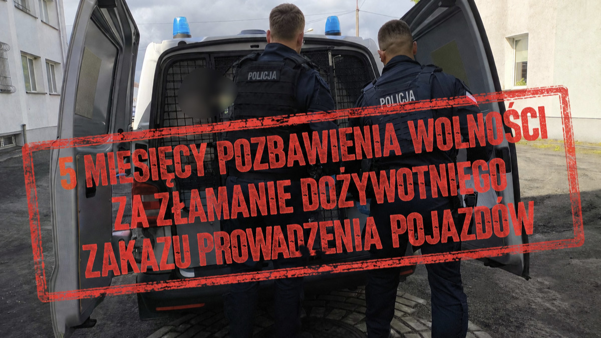 WIĘZIENIE za łamanie sądowych zakazów