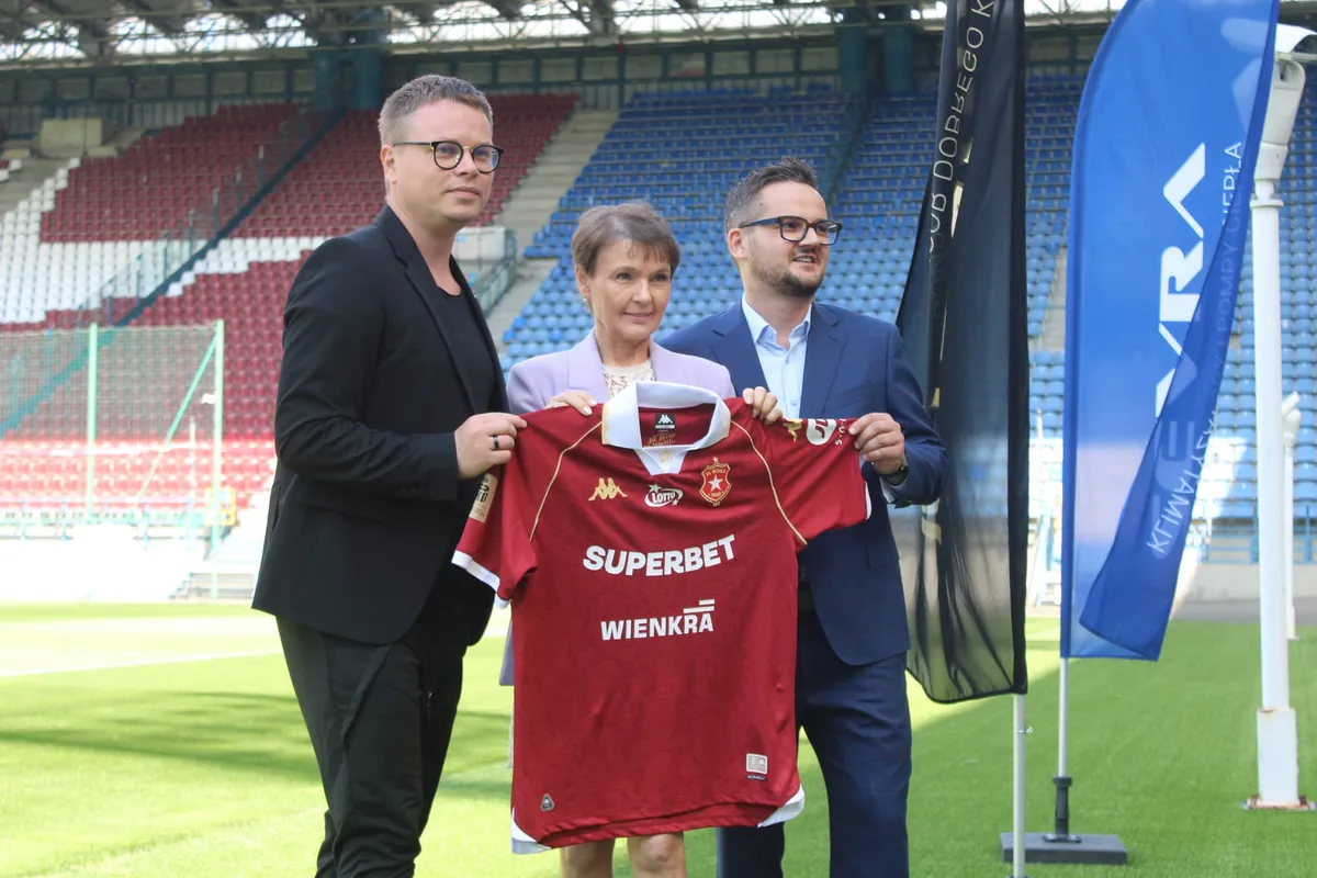 Nowy sponsor na koszulce Wisły Kraków