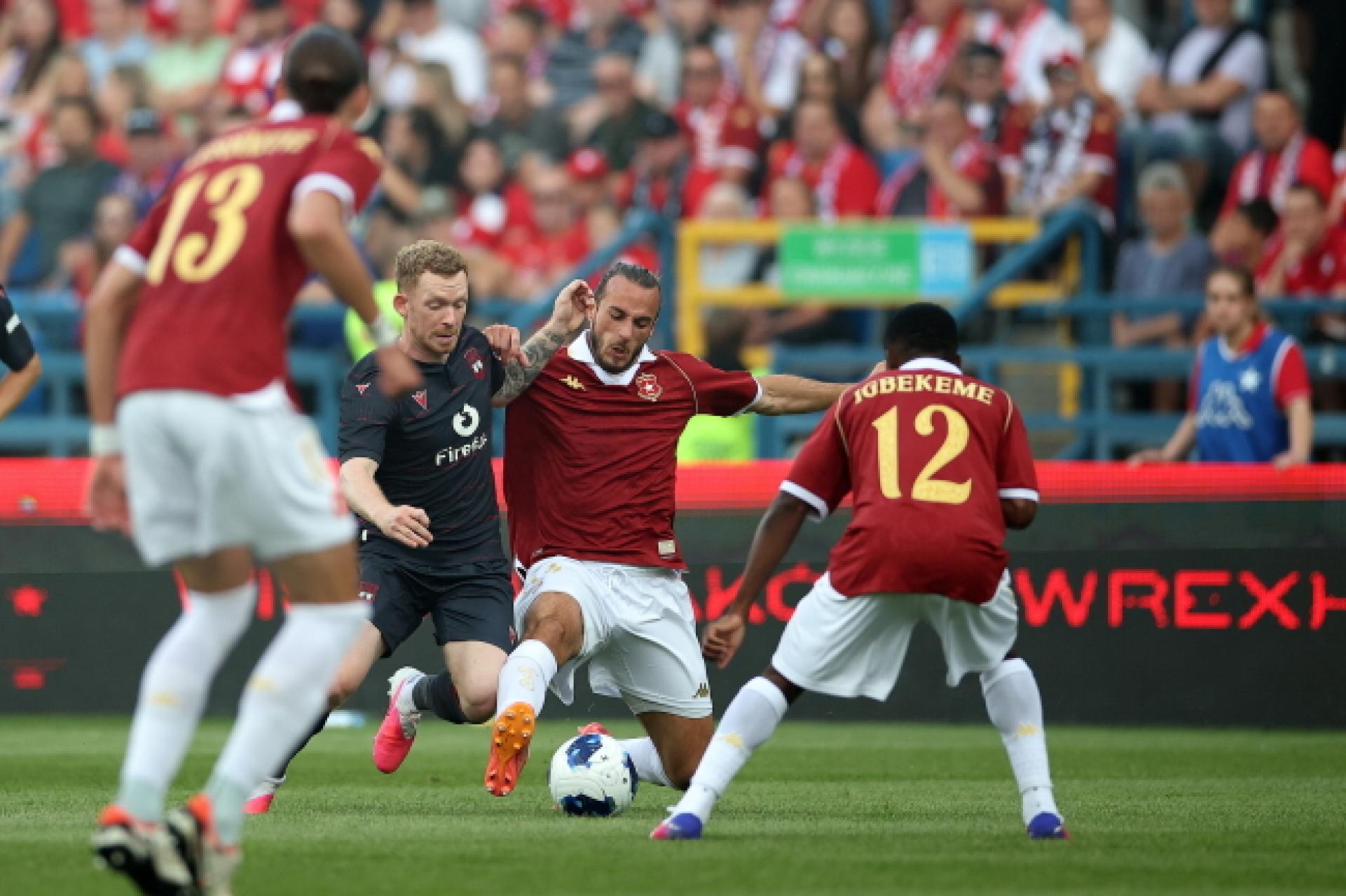 Wisła zremisowała z Wrexham w jubileuszowym meczu
