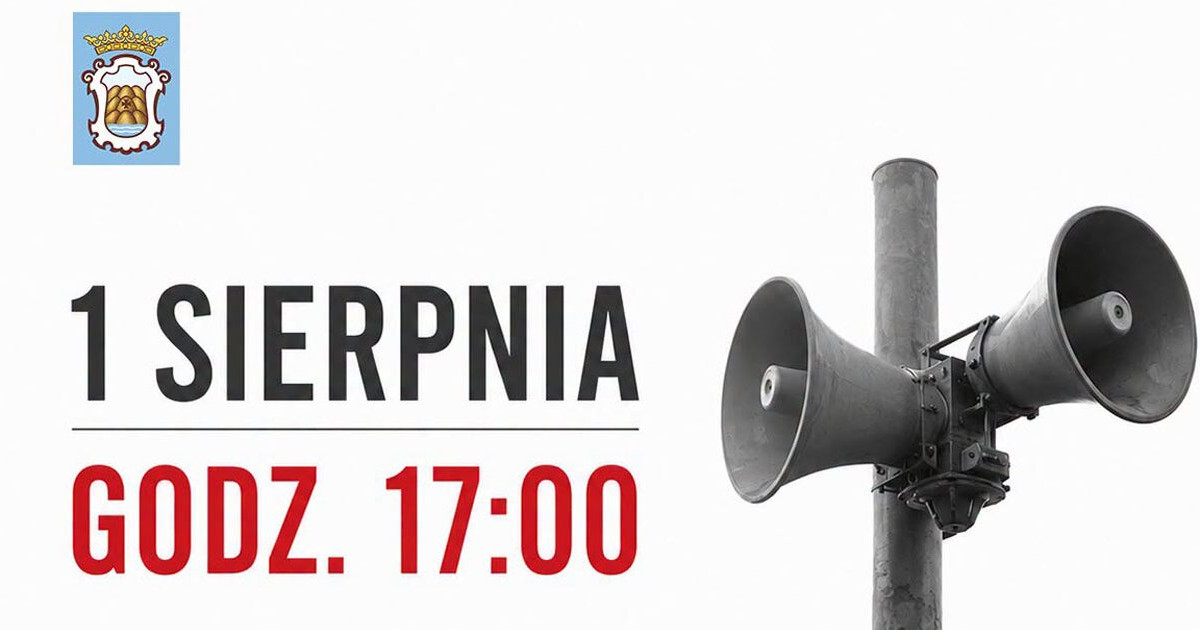 Włączenie syren – 1 sierpnia,
