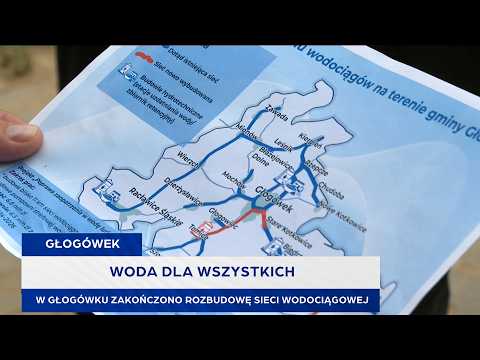 Woda dla wszystkich. W Głogówku zakończono rozbudowę sieci wodociągowej