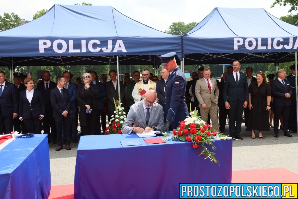 Wojewódzkie Święto Policji w Krapkowicach