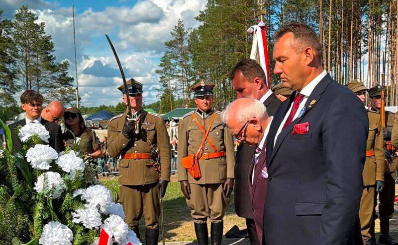 Wójt Gminy Udanin uczestniczył w uroczystościach upamiętniających Ofiary ludobójstwa dokonanego przez OUN-UPA