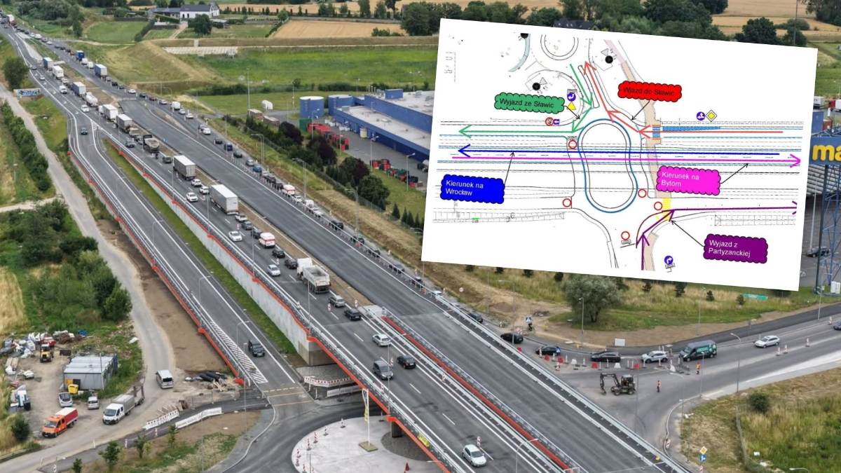 Wpuścili kierowców na nowy węzeł obwodnicy Opola. Ale są też utrudnienia