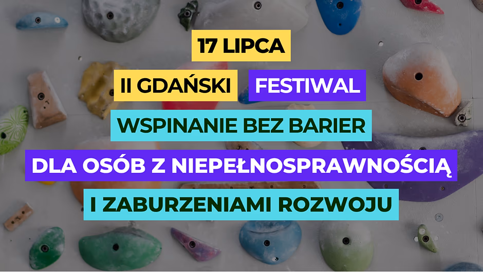 Celem wydarzenia jest pokazanie, że wspinaczka jest sportem dostępnym dla każdego.