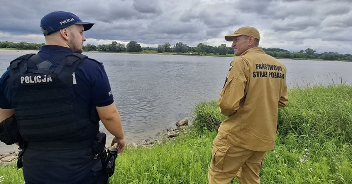 Wspólne działania policjantów i strażaków...