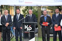 Wspólny sukces: Urząd Skarbowy w nowej odsłonie – inwestycja zrealizowana przy kluczowym wsparciu Powiatu Radzyńskiego!