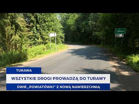 Wszystkie drogi prowadzą do Turawy. Dwie „powiatówki” z nową nawierzchnią