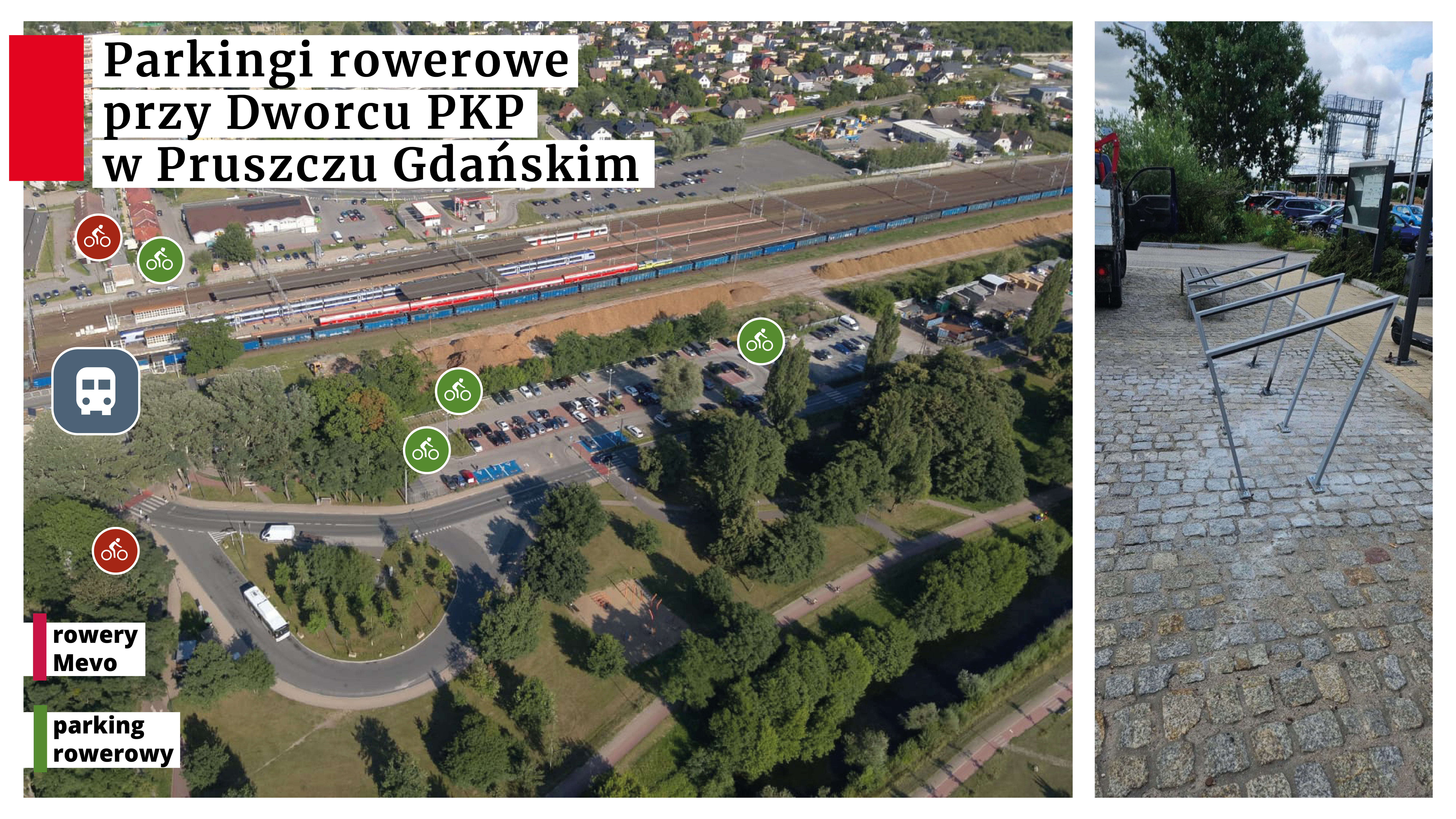 Wybierz rower i skorzystaj z parkingów przy węźle przesiadkowym