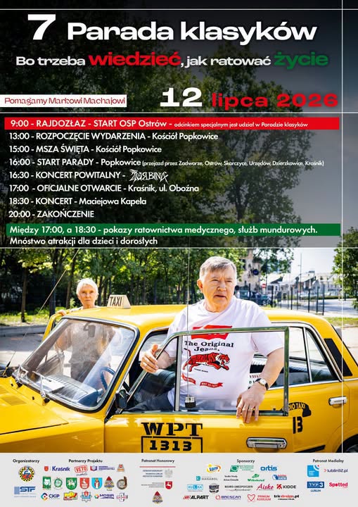 Wyjątkowe wydarzenie dla fanów motoryzacji. Będzie parada klasyków oraz atrakcje dla całych rodzin