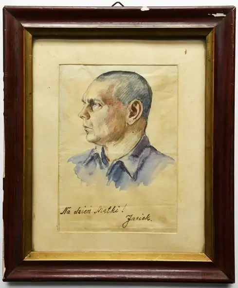 Wyjątkowy portret więźnia Auschwitz trafi do Muzeum w Kaliszu