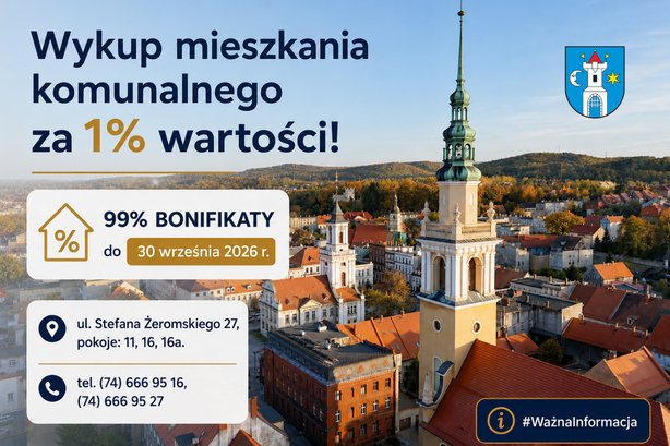 Wykup mieszkania komunalnego za 1% wartości