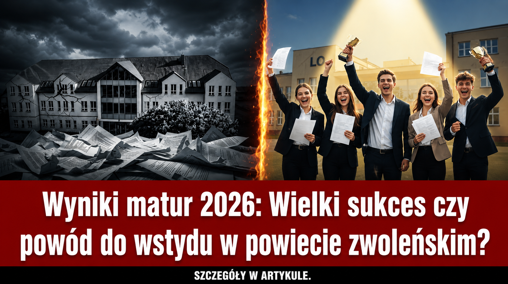 Wyniki matur w powiecie zwoleńskim: Wielki sukces czy powód do wstydu?
