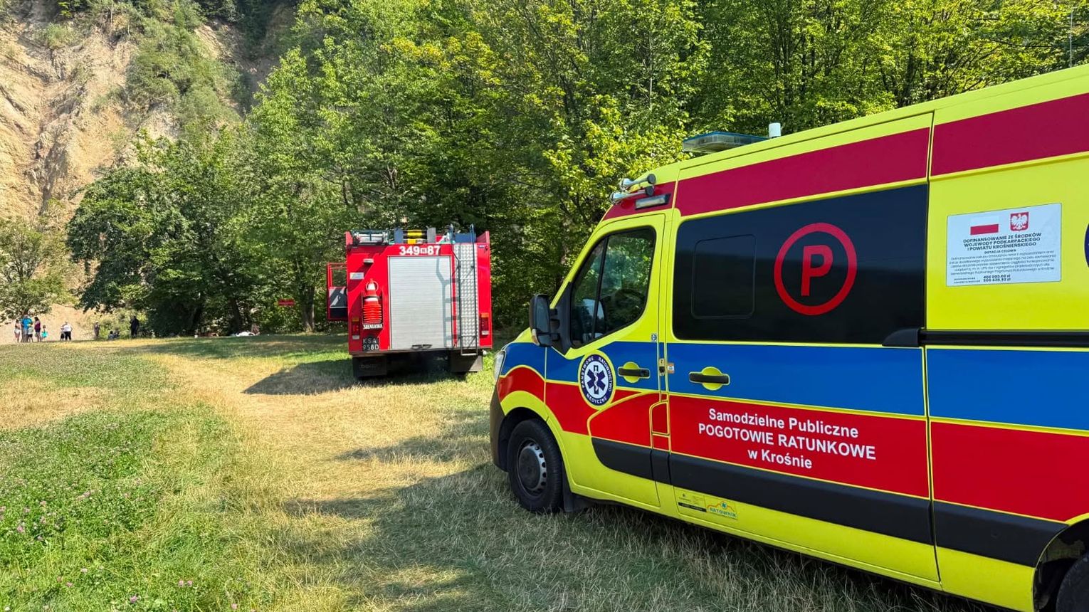Wypadek quada w Rudawce Rymanowskiej. Ranny 49-letni obywatel Niderlandów