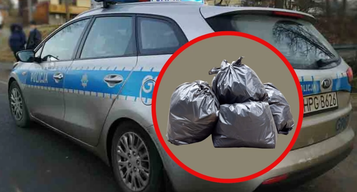Wyrzucali śmieci na tereny zielone. Nagrania doprowadziły policjantów do sprawców