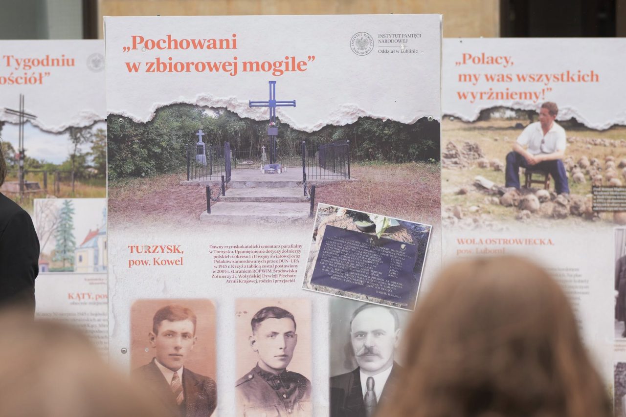Wystawa IPN „Wołyń 1943” w centrum Lublina. „Pamięć o ofiarach nie podlega kompromisom”
