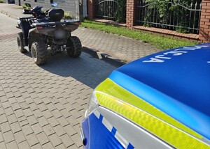 Z 4 promilami i cofniętymi uprawnieniami za kierownicą quada