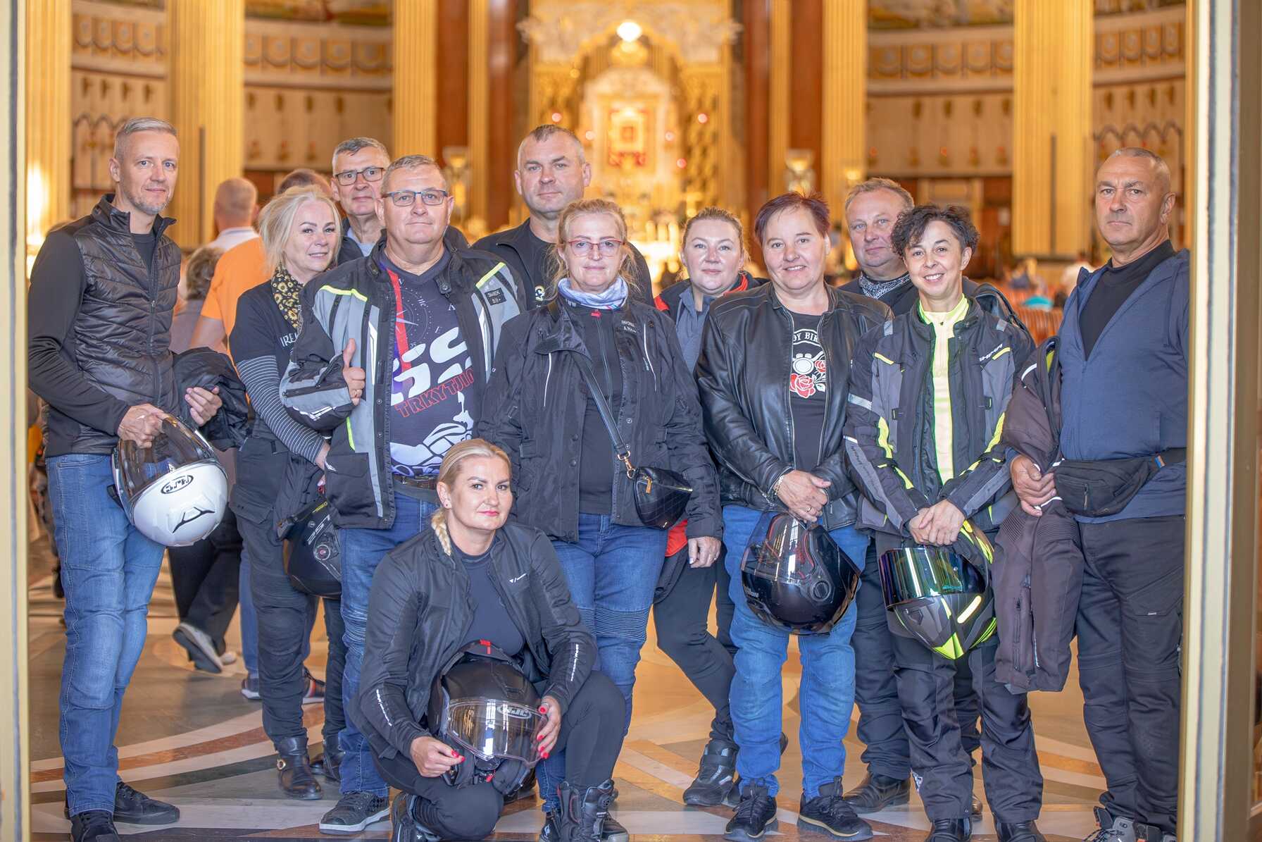 Z Lichenia wyruszyli w motocyklową pielgrzymkę. Przed nimi siedem dni drogi i dziewięć sanktuariów