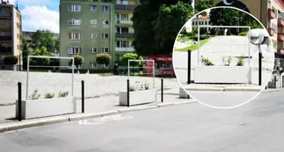 „Zabrany” chodnik i mizerne rośliny. Kontrowersyjna inwestycja na 3 Maja kosztowała ponad 300 tys. zł