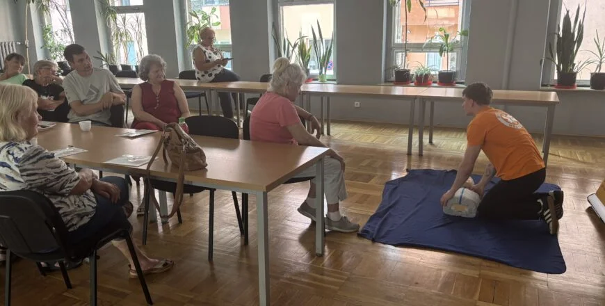 Zabrze: 1,5 tysiąca seniorów przeszkolonych w programie „Pierwsza Pomoc dla Seniora"