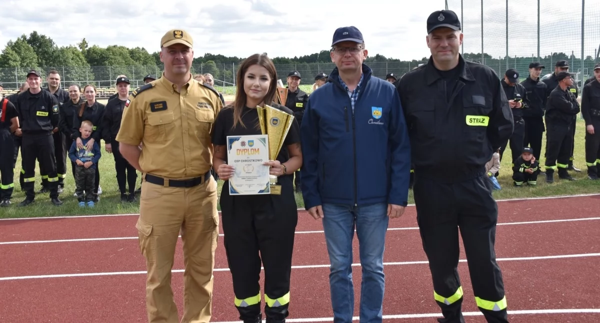 Zacięta rywalizacja strażaków w Chrostkowie