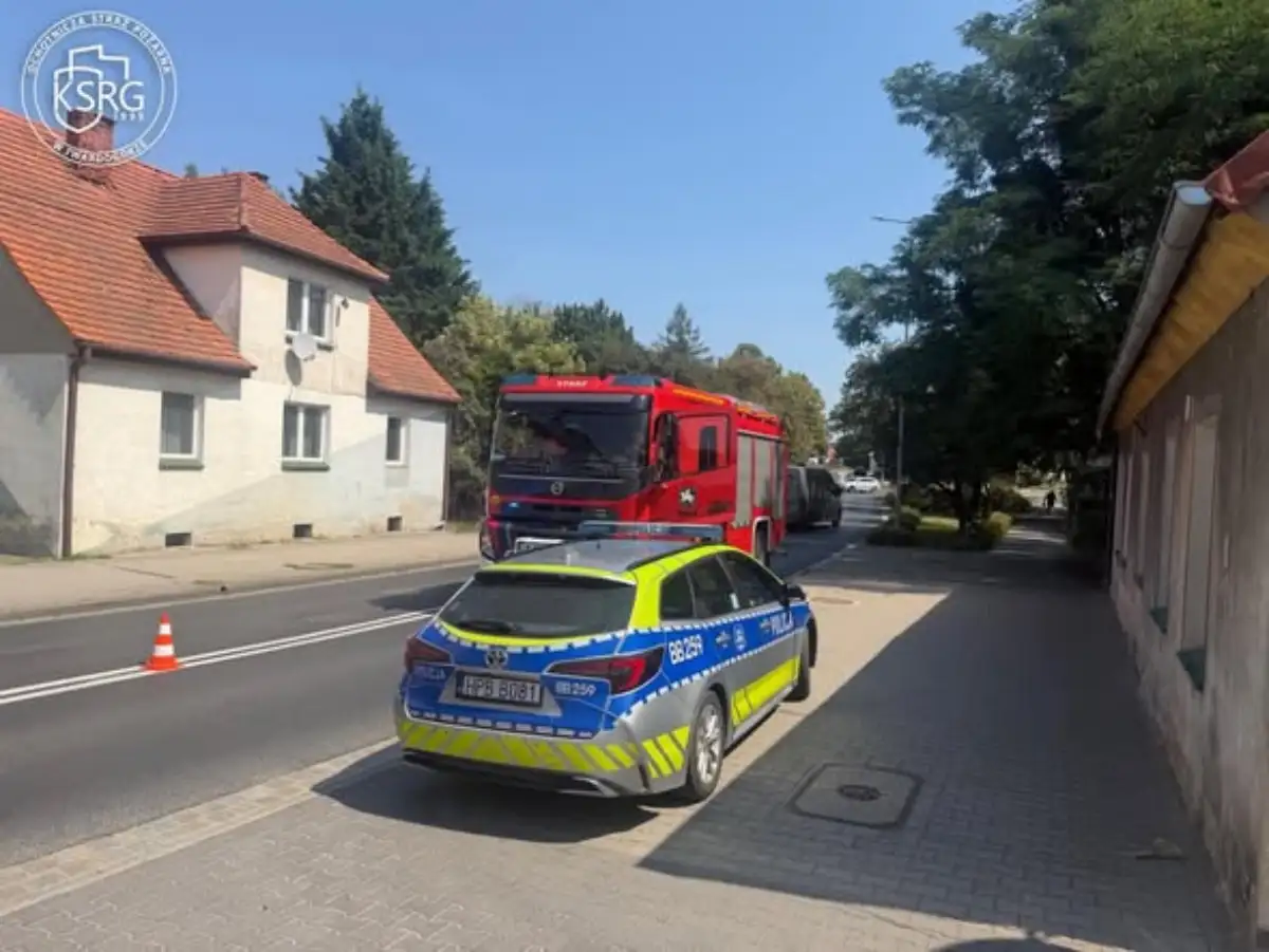 Zadymienie w budynku mieszkalnym. Pilna interwencja strażaków