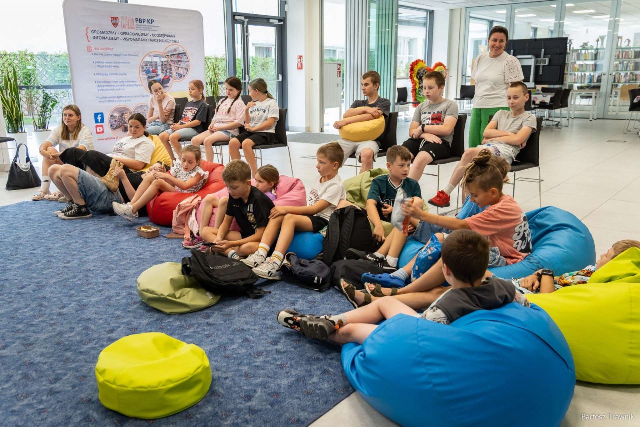 Zakończenie "Wakacji w Bibliotece" w Książnicy Pedagogicznej