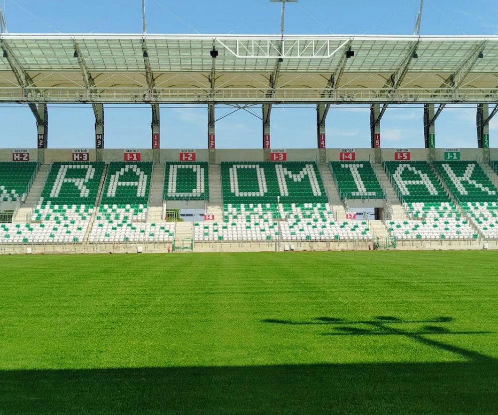 Radomiak trawa lato stadion