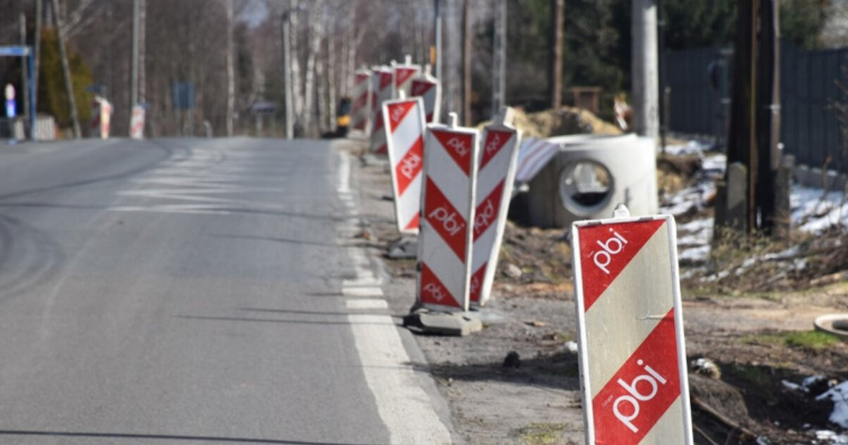 Zamknięcie drogi DW 872 na odcinku Przyszów - Nisko
