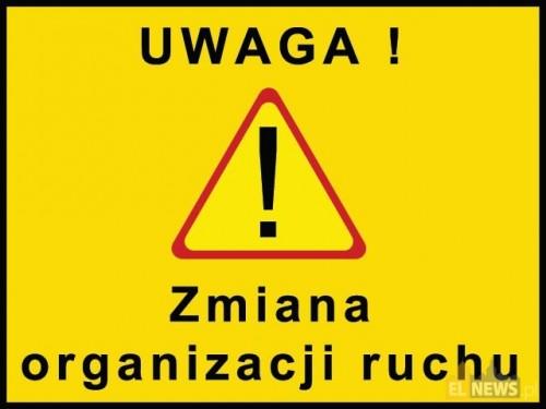Zamknięcie ul. Armii Krajowej w Łasku